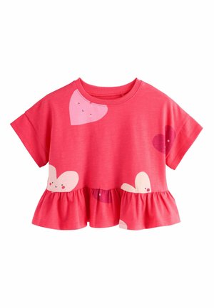 REGULAR FIT - SHORT SLEEVE  - T-Shirt print - red heart