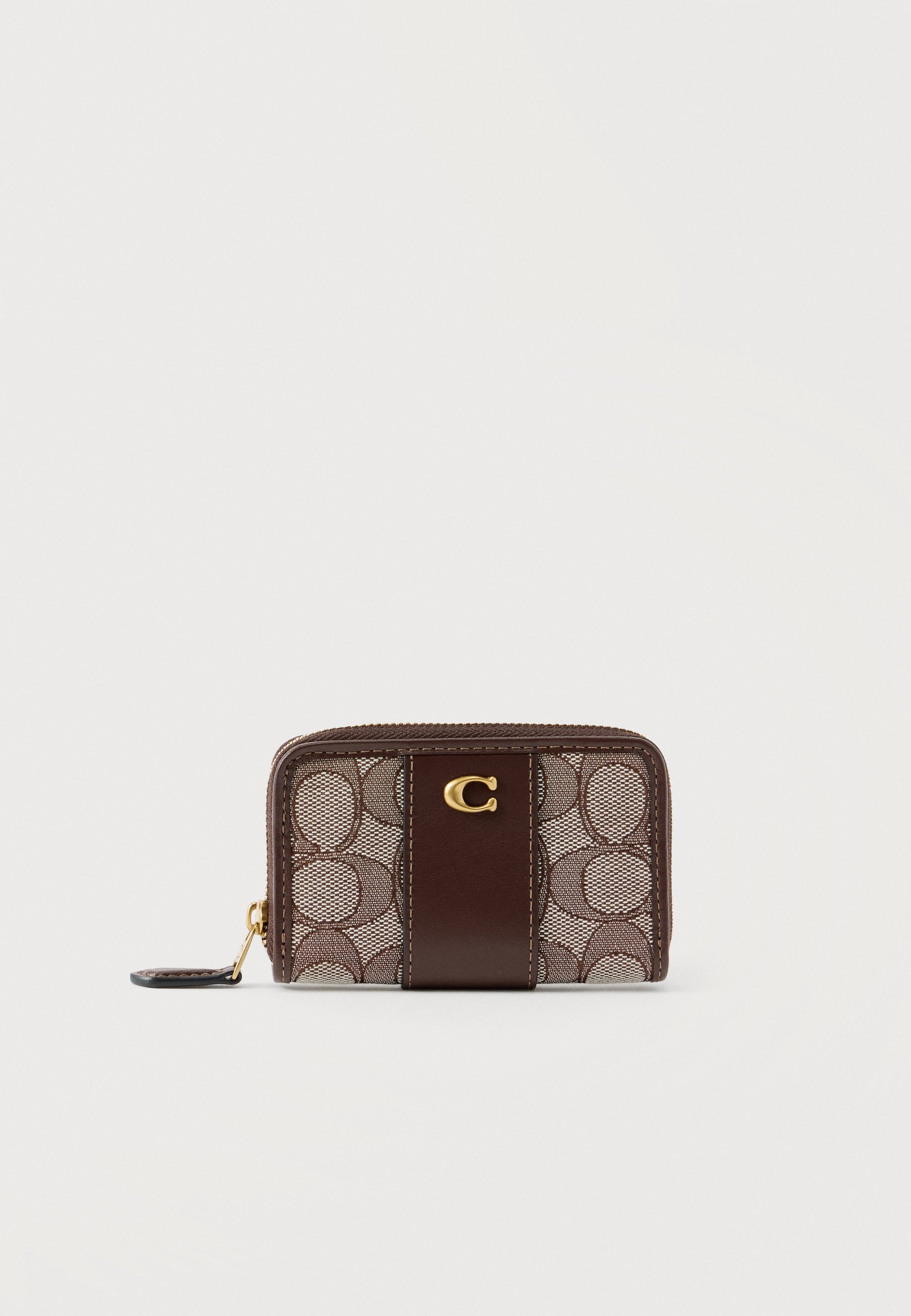 COACH SIGNATURE ESSENTIAL SMALL ZIP AROUND CARD CASE - Wallet 