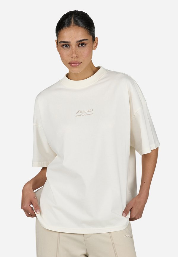 TINCA HEAVY OVERSIZED TEE - Print T-shirt - washed unbleached2