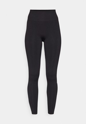 Fabletics SEAMLESS HIGH WAISTED LEGGING - Leggings - black
