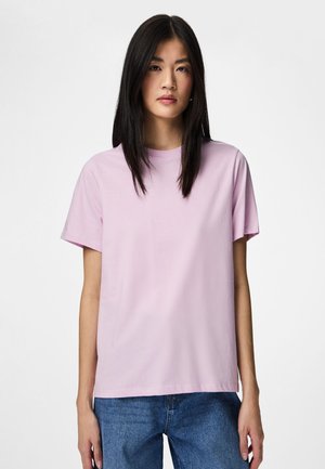 Pieces PCRIA SOLID TEE - Basic T-shirt - winsome orchid