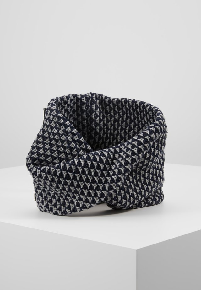 Écharpe tube - grey melange/navy