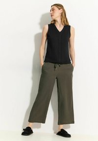 Cecil DEKORATIVES - Top - schwarz