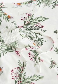 Next COSY LONG SLEEVE - REGULAR FIT SET - Pyžamová sada - white robin