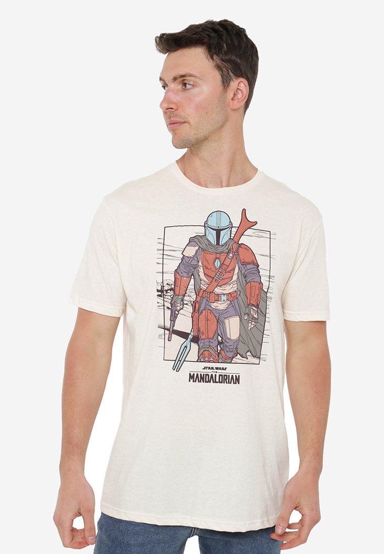 Star Wars T-shirt print crème