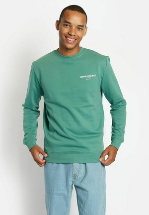 LOGO COLOR DETAILS CREWNECK - Mikina - deep sea