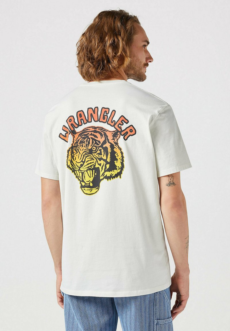 7878 White Printed T-Shirt main image 1