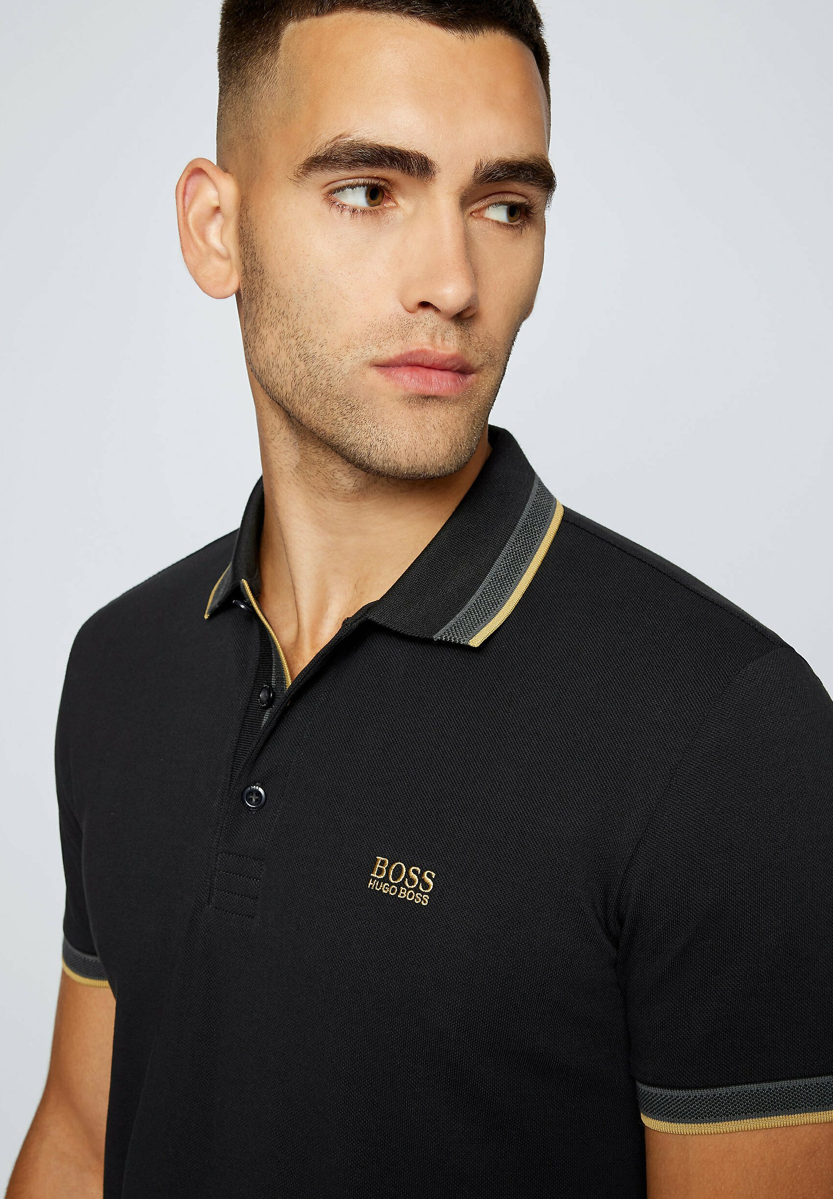 boss polo black