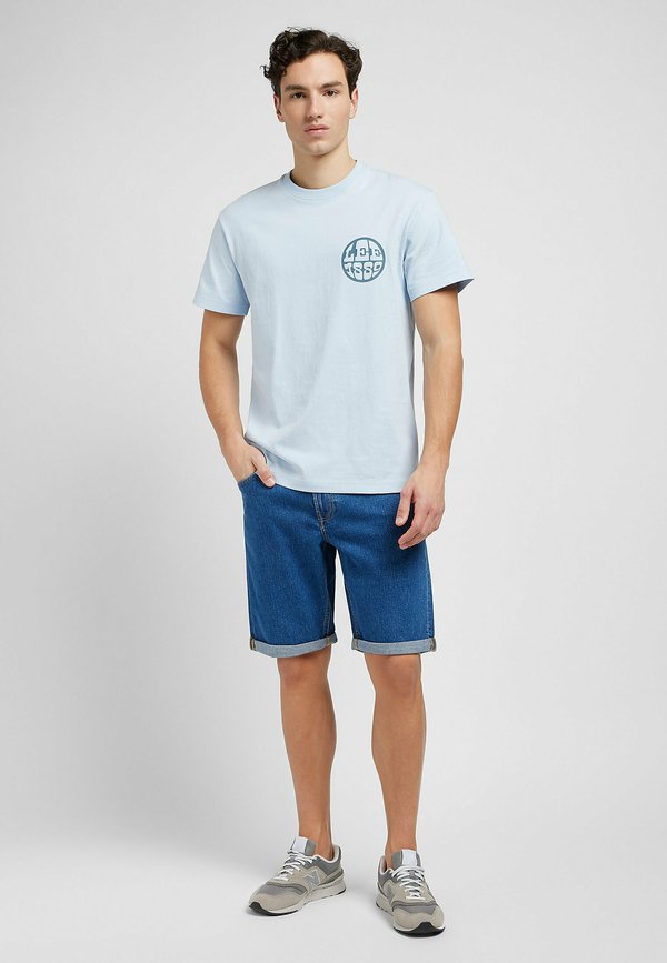 POCKET  - Denim shorts - lazy river2