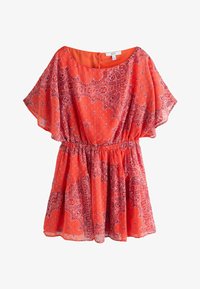 Non sélectionné, red paisley print