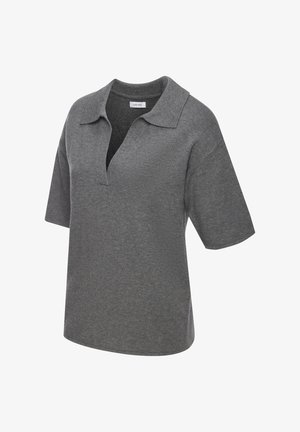 LASCANA Polo majica - dunkelgrau