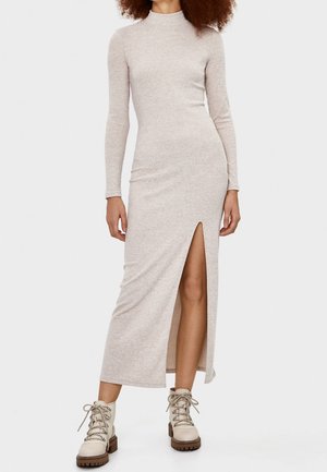 Gebreide jurk - white
