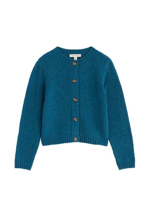 Seasalt Cornwall, Cardigan - teal - raincloud