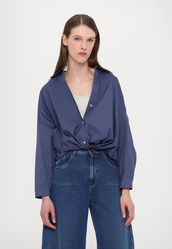 PALMAS - Button-down blouse - blu3