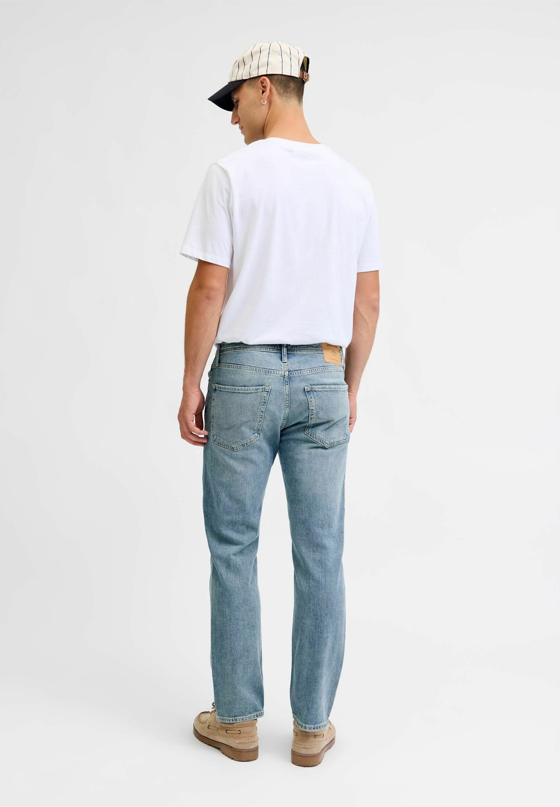 Jack & Jones Mike - Jeans Straight Leg - blue denim - Zalando
