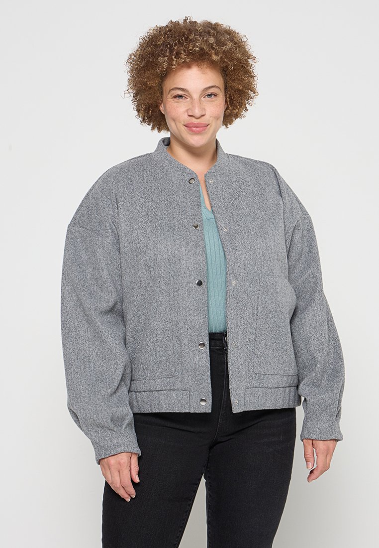Vero Moda Tall Bomberjacks grijs