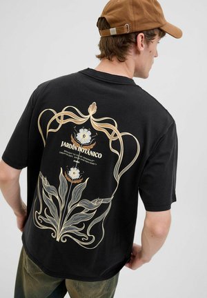 GEDRUCKT - T-shirt print - black