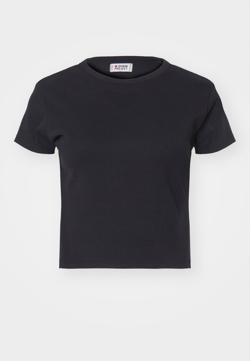 Denim Project T-shirt basic zwart