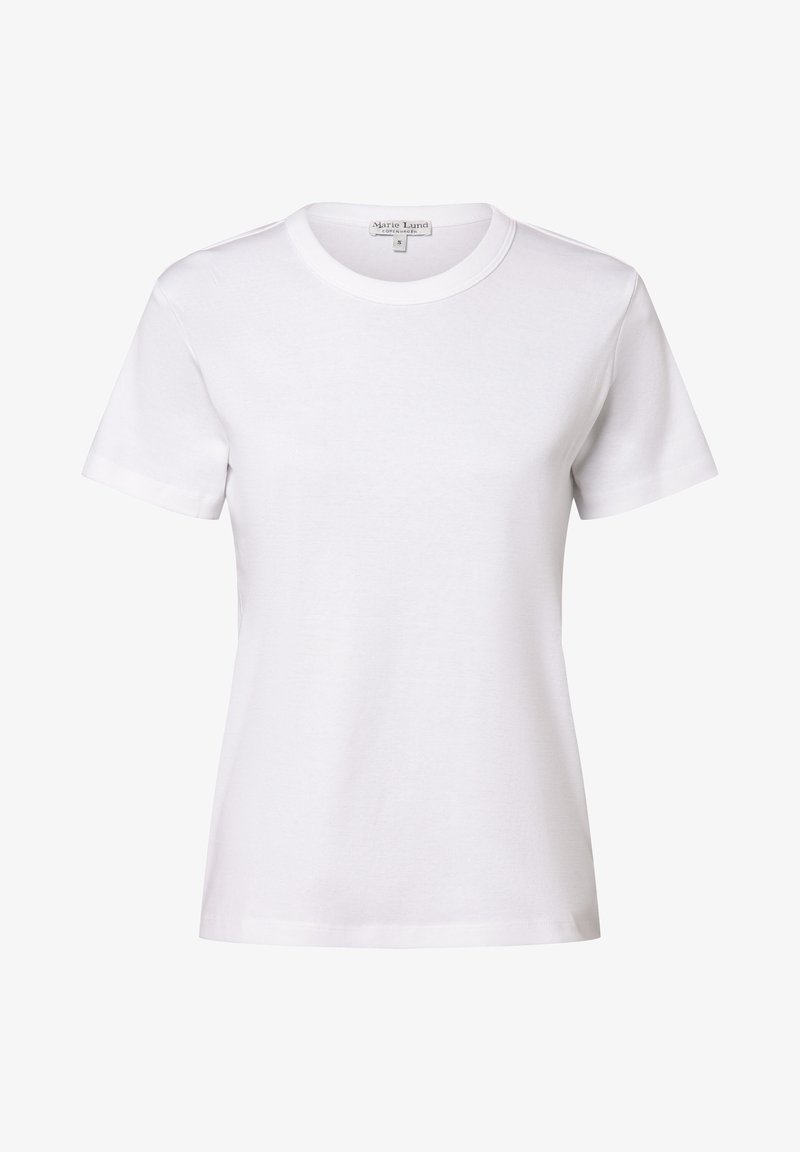 Marie Lund Basic T-shirt - weiß