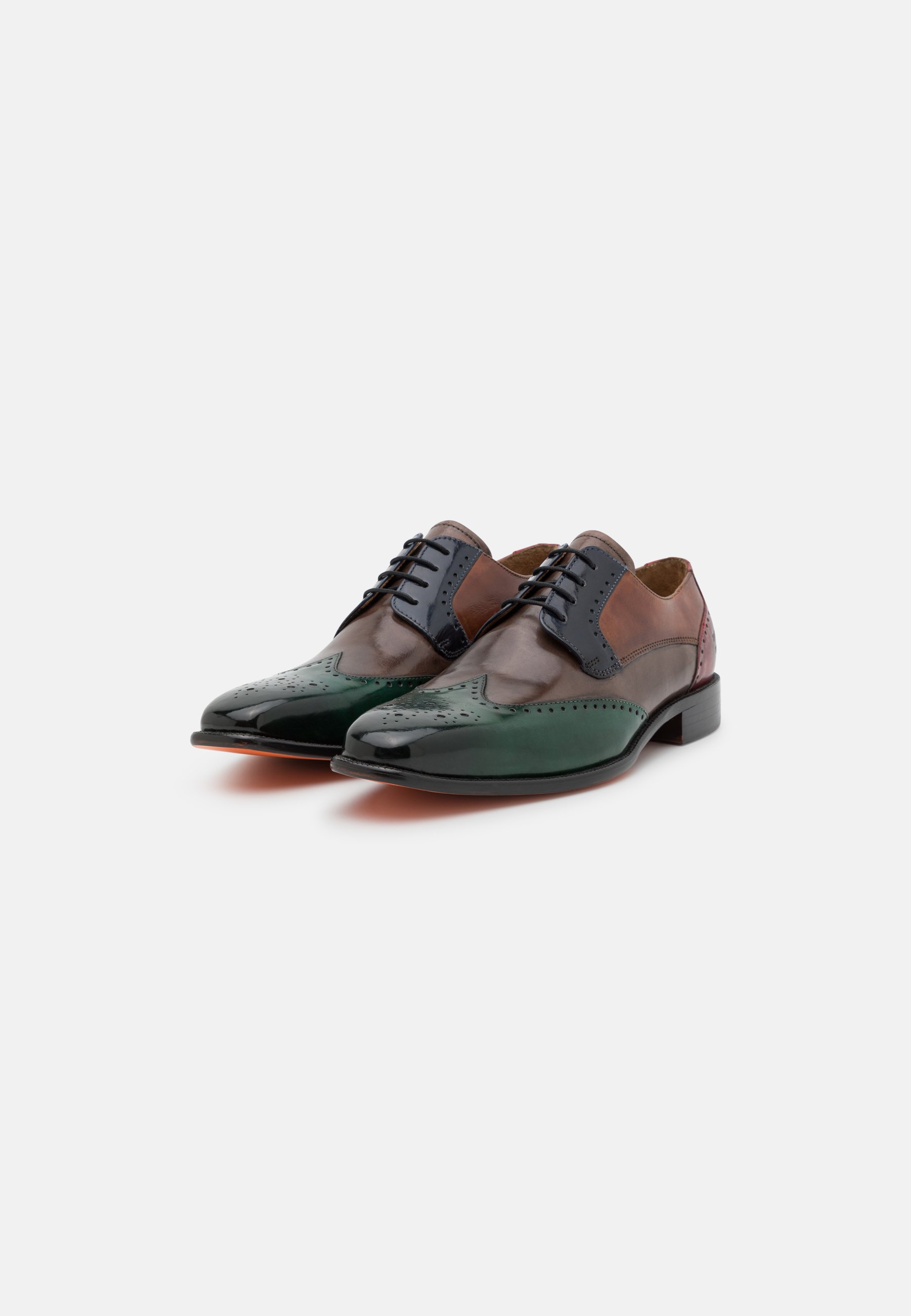 Chaussures Oxford Homme Melvin & Hamilton Jeff 14 - Cuir Végetal, Semelle Bois Et Gomme, Style élégant Et Classique
