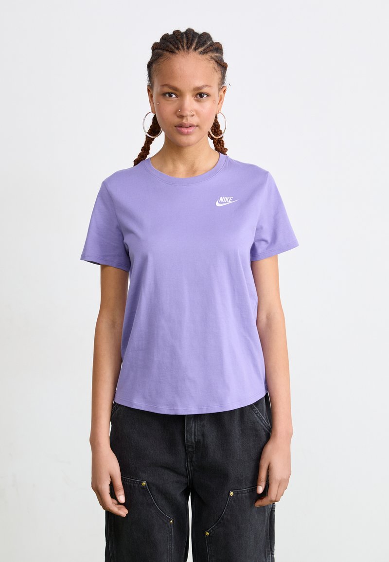 Nike Sportswear - CLUB TEE - T-shirt basique - dusty amethyst, Agrandir