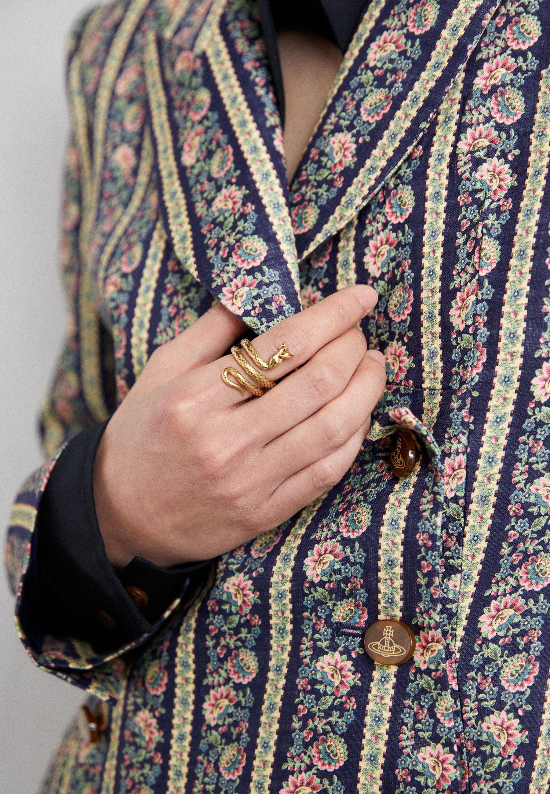 Vivienne Westwood ALBANE - Ring - antique gold-coloured/goldfarben