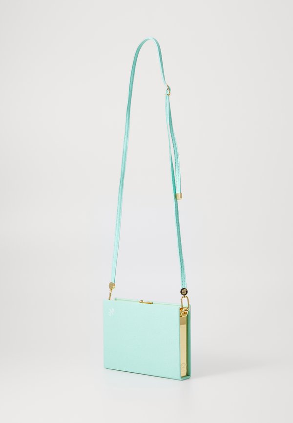 BOOK BREAKFAST AT TIFFANY'S STRAPPED - Cross body bag - aquamarine3