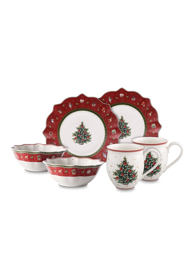 Villeroy & Boch Serviesset rood