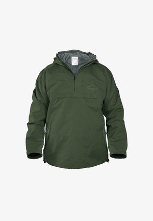 normani Outdoor Sports Wasserdichter Regen Schlupf Winterjacke Anorak mit Fleecefutter - Winterjacke - oliv