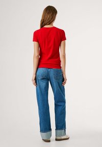 Pepe Jeans NEW VIRGINIA SS  - Apdrukāts T-krekls - royal red