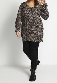 Kaffe Curve Blouse - black