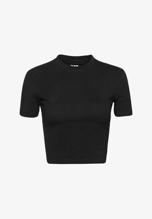 DEF, T-shirt basic - jet black