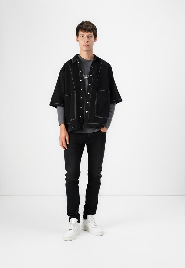 ANBASS HYPERFLEX CLOUDS - Slim fit jeans - schwarz3