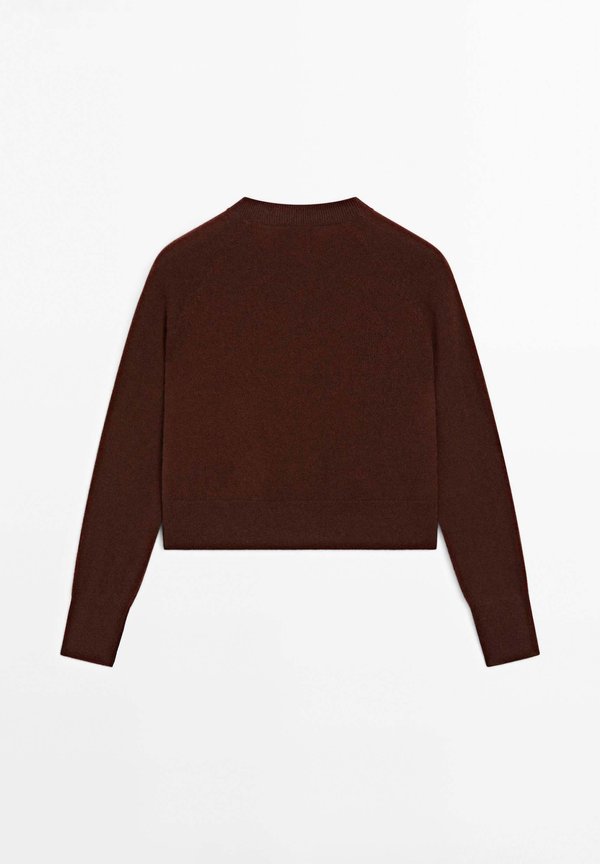 LONG SLEEVE  - Cardigan - bordeaux2
