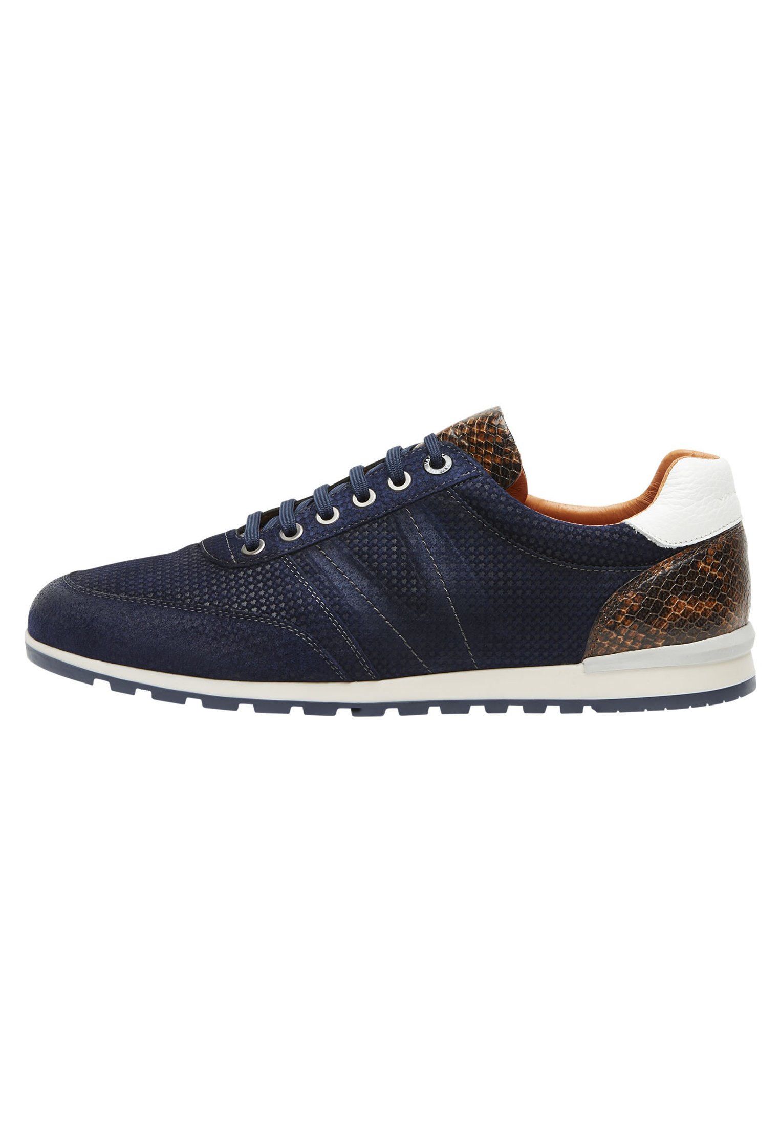 Anzano sneaker in grijs leer | Van Lier Outlet