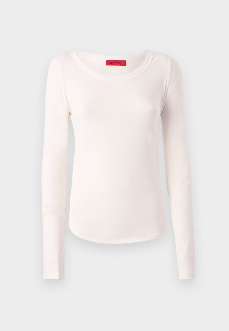 MAX&Co. Maglietta a manica lunga bianco