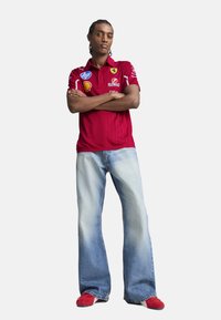 Puma SCUDERIA FERRARI HP - Polo marškinėliai - dark cherry
