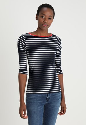 STRIPE - Camiseta de manga larga - navy