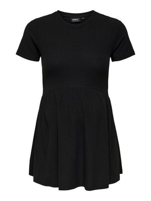 ONLY MATERNITY, Peplum OLMMALAYA Peplum - T-shirt basic - black
