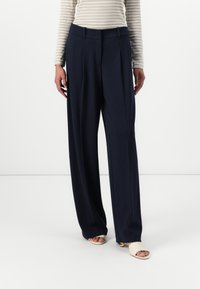 TOM TAILOR LEA WIDE  - Pantaloni - sky captain blue