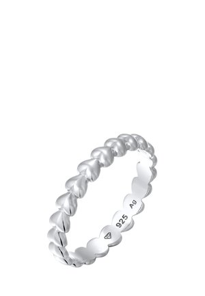 FILIGREE HEART - Ringe - silver-coloured