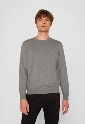 GANT CLASSIC C NECK - Sweatshirt - dark grey melange