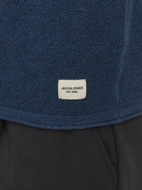 Jack & Jones JJEHILL CREW NECK  - Pulover - sailor blue