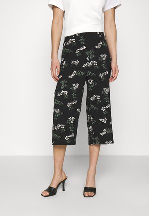 VMSAGA CULOTTE PANT - Spodnie materiałowe - black