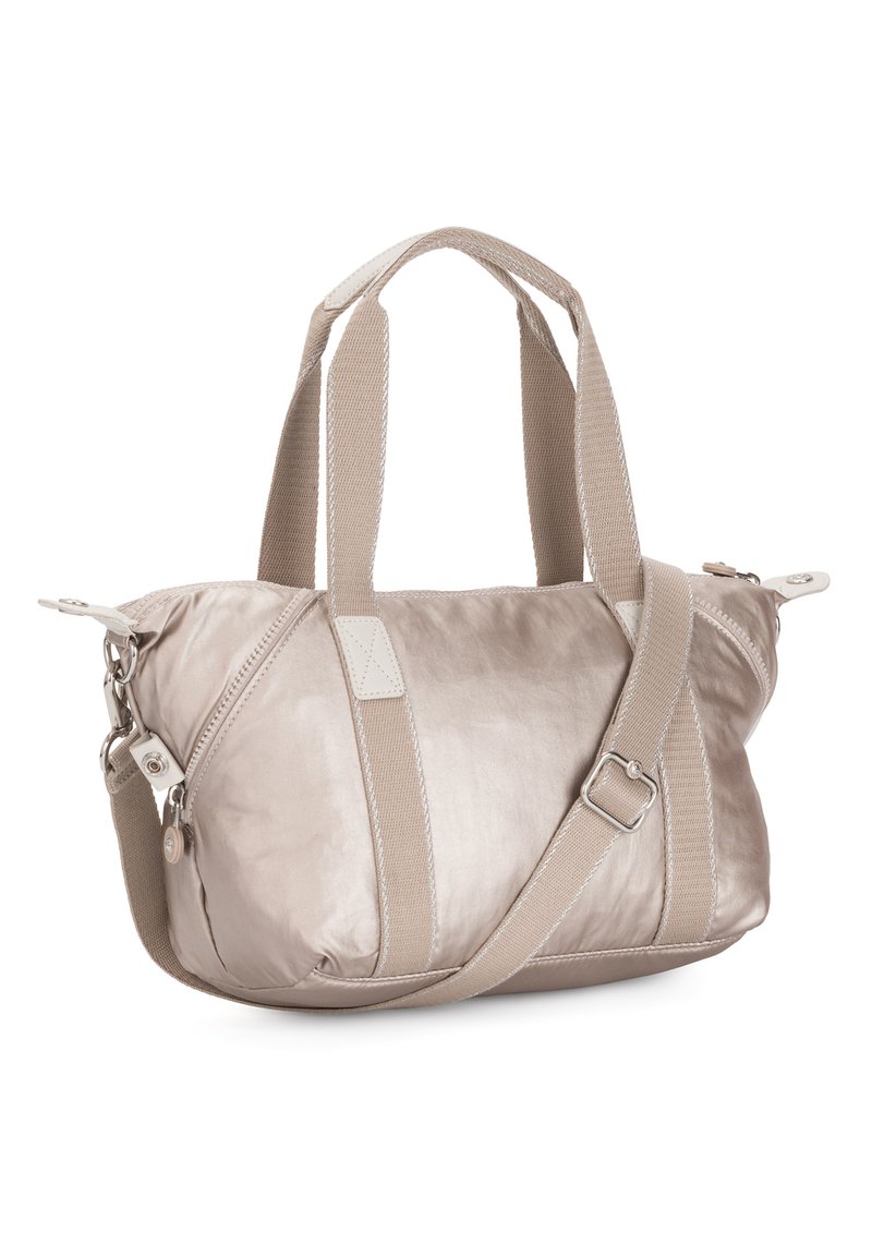 Kipling Art Mini Women's Satchel – Lightweight Crossbody Bag In Grey Gold, 34x21x18.5 Cm-254590