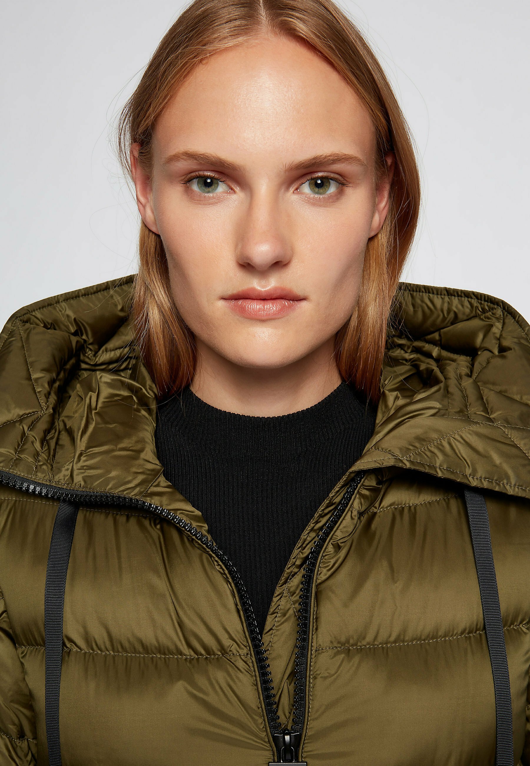 BOSS PETRANA - Down coat - dark green 