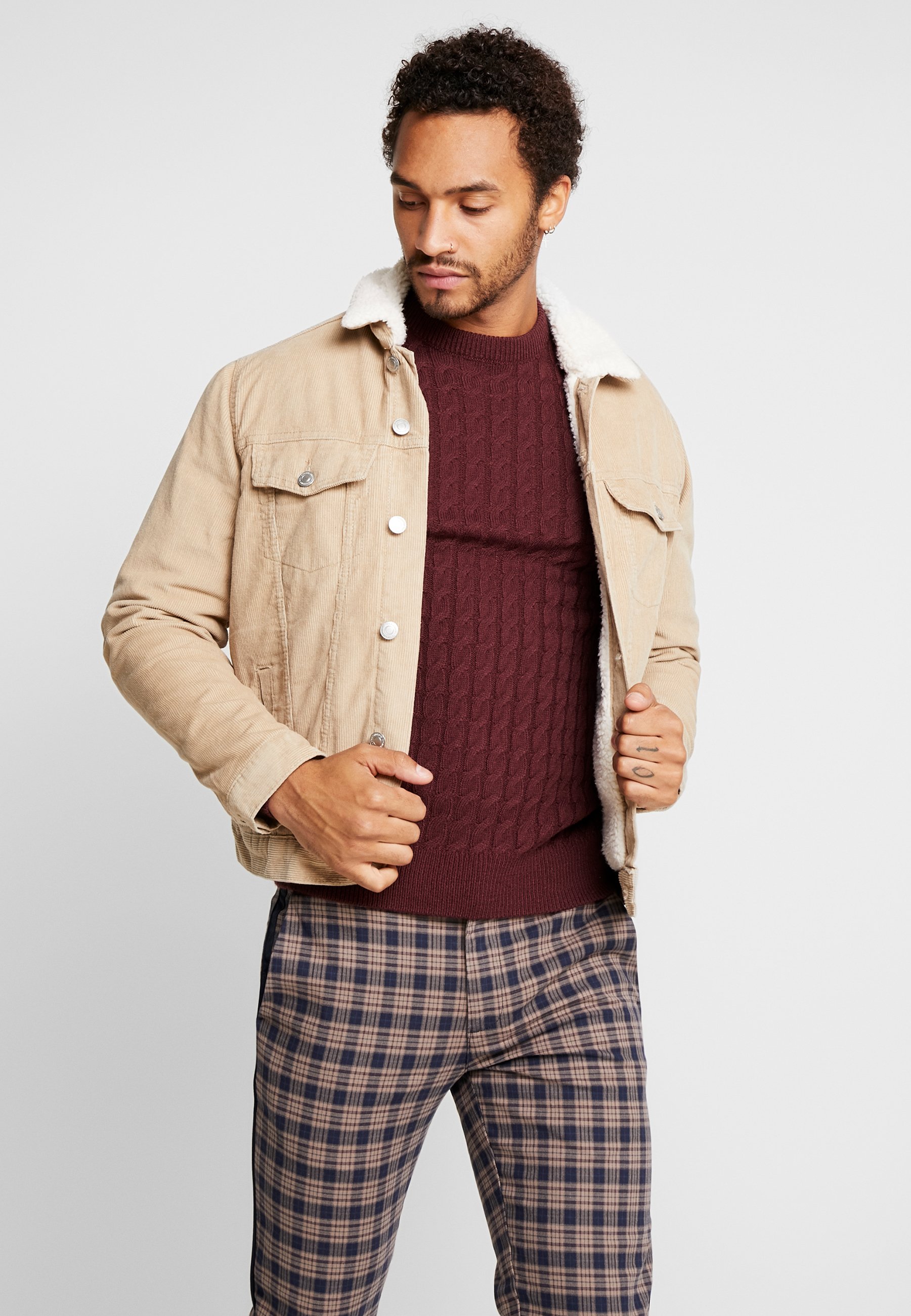 New Look BORG WESTERN Lett jakke ecru Zalando.no New Look BORG WESTERN Lett jakke ecru Zalando.no