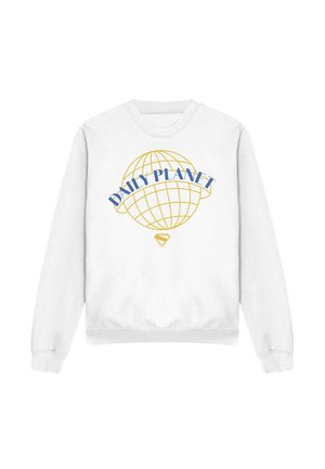 Cotton Soul, SUPERMAN 2025 DAILY PLANET ICON - Sweatshirt - white
