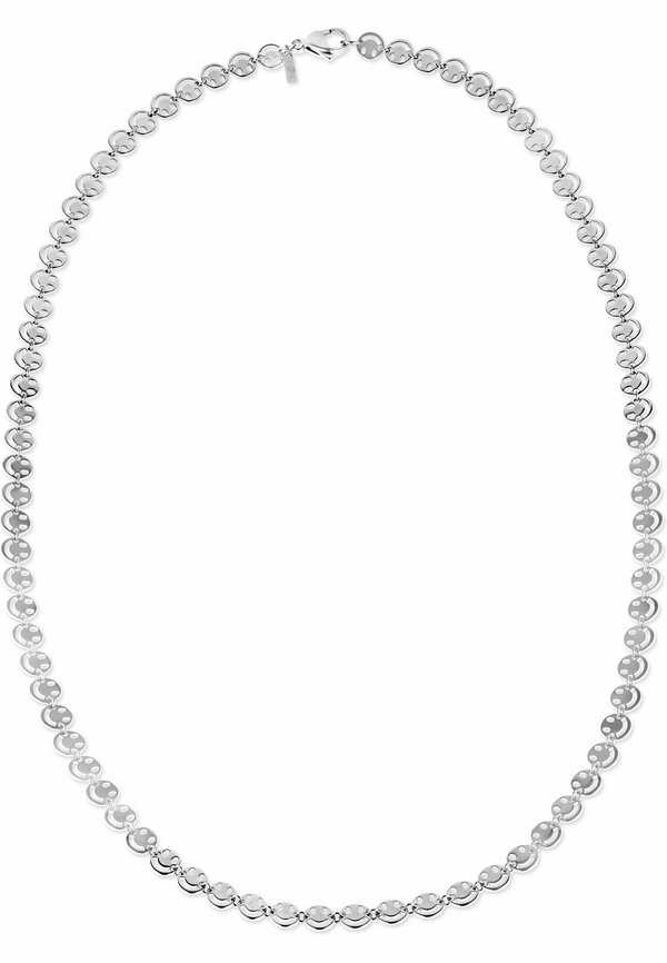 Halskette - zilveren kleur