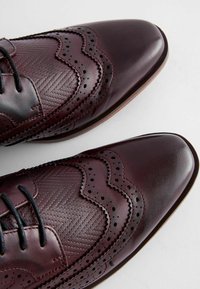 Next REGULAR FIT - Business sko - burgundy red